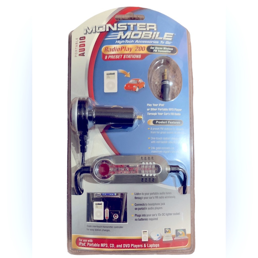 NEW 1 Touch Transmitter Controller for Car Audio Radio Play 200 (Older Devices)